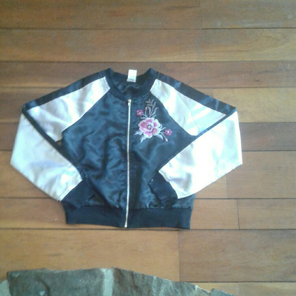 Rose printed Light jacket